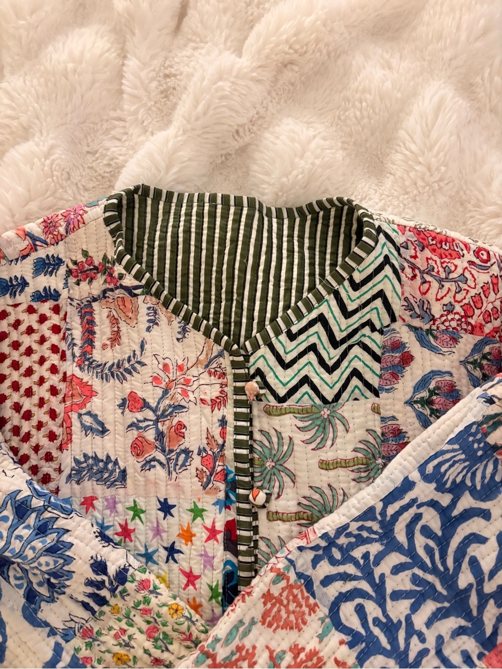 Handmade Quilted Jacket - Picture 2 of 5